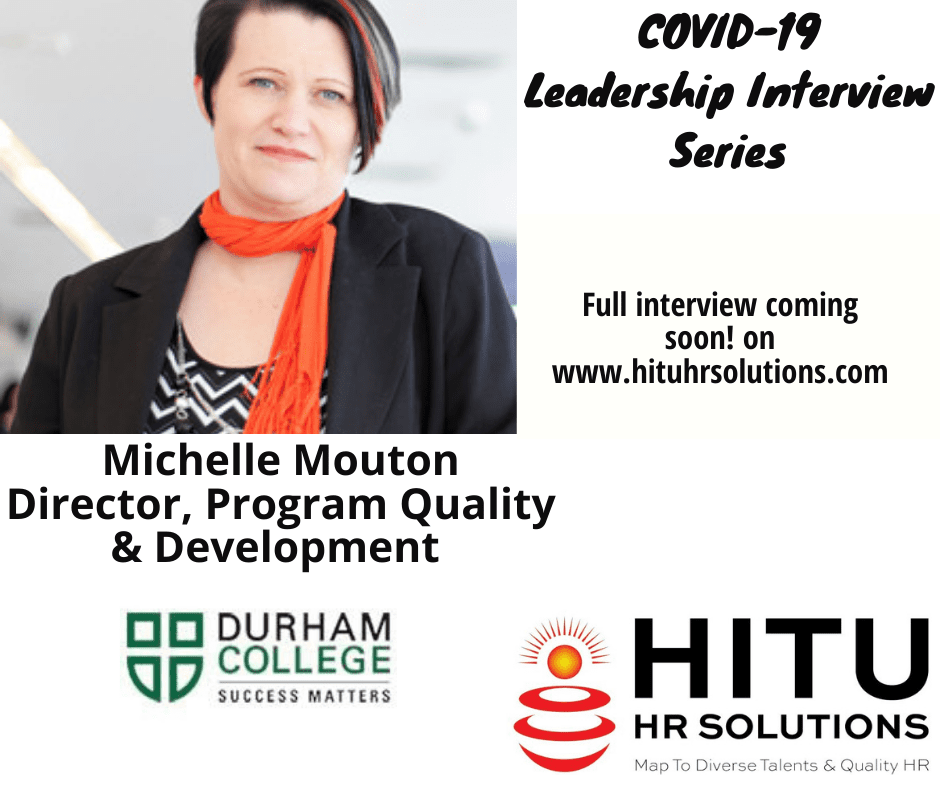 COVID-19 Leadership Interview Series Trailer: Michelle Mouton, Durham College
